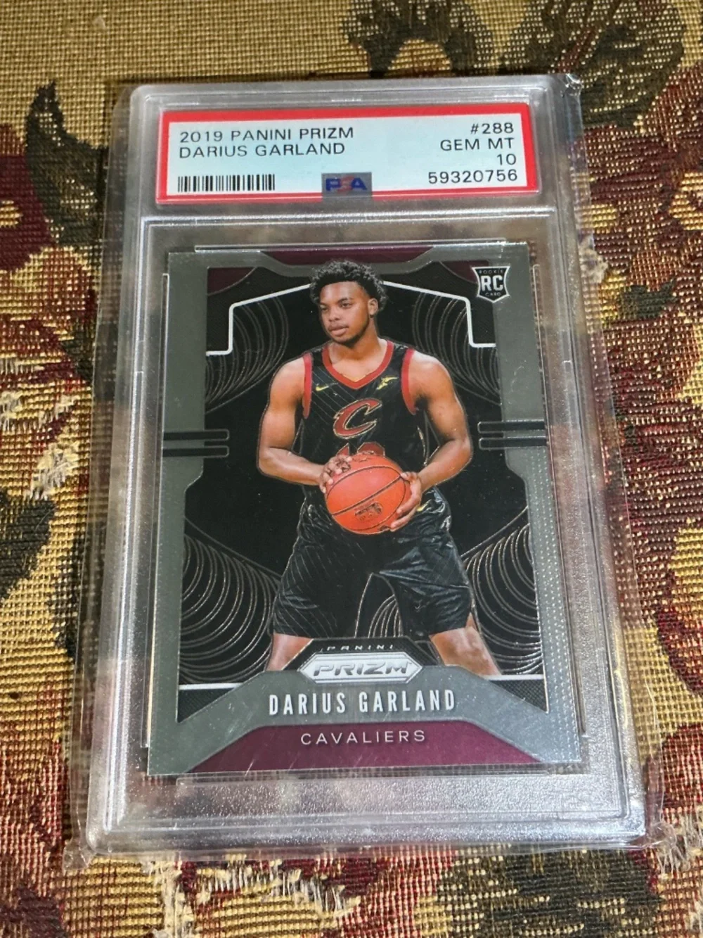 2019 Panini prizm Darius Garland #288 rookie card Graded PSA 10